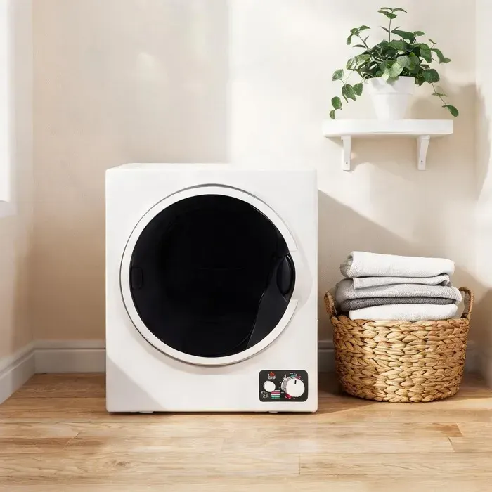 Sèche-linge compact 4 kg blanc 4 programmes 2 niveaux de chaleur stérilisation 65°C
