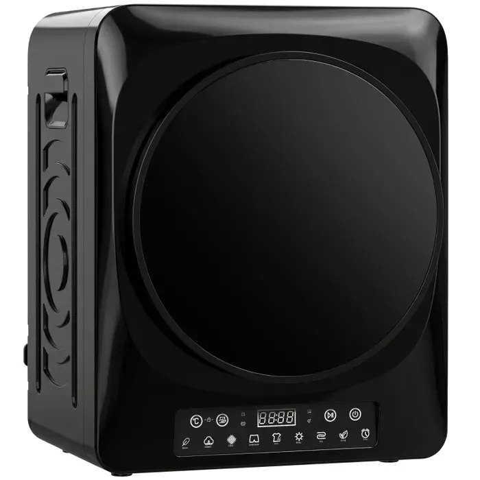 Sèche-linge compact à évacuation 1000 W modes extra sec et économie d’énergie minuterie noir