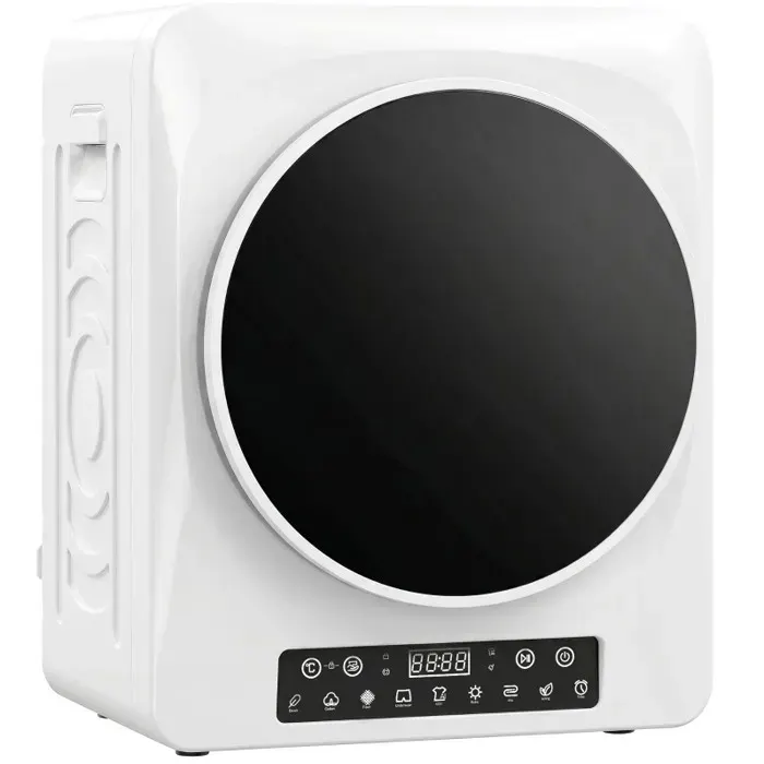 Sèche-linge compact à évacuation 5 kg 1000 W capteur dhumidité écran LED tactile blanc JOINERY