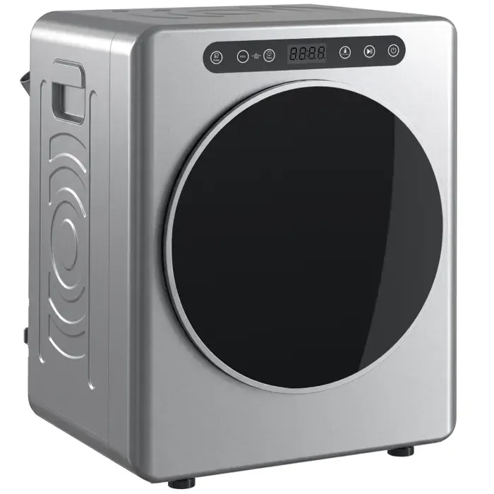Sèche-linge compact - Capacité 5 kg - Puissance 1000W - Tambour inox - Minuterie réglable - Modes de séchage variés