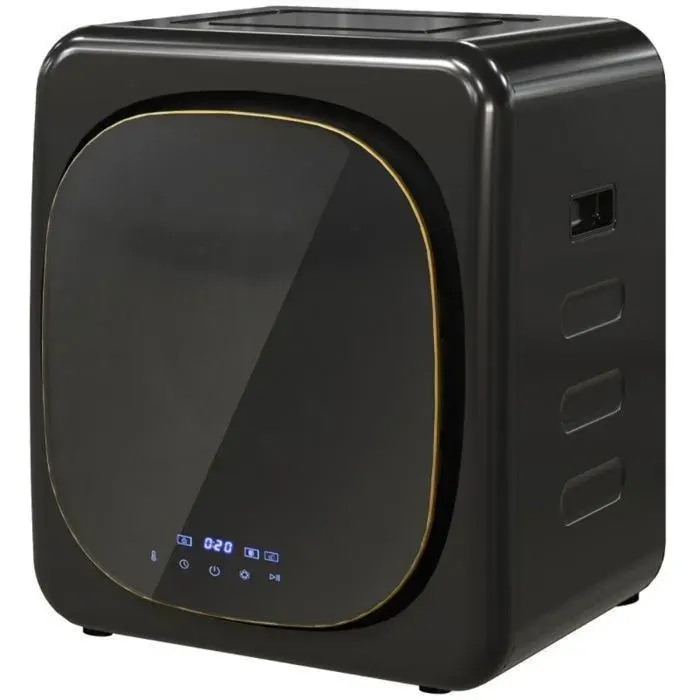 Sèche-linge EDENDIRECT Mini 6 programmes écran tactile LED capacité 4 kgjusquà 60 °C800 Wpose libre/fixation murale