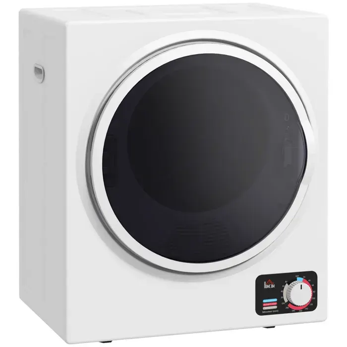 Sèche-Linge Électrique Portable 850W - Capacité 33L - 4 Modes - Acier Inoxydable et Plastique - Blanc - T1003-01-08922 — coloris Blanche