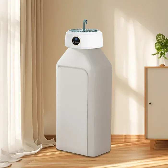Sèche-linge électrique portable - étendoir électrique - Timing - Séchage par circulation 3D - Réglage multiple - Séchoir
