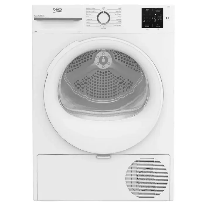 Sèche-linge frontal BEKO D3H18D01W — vue 2