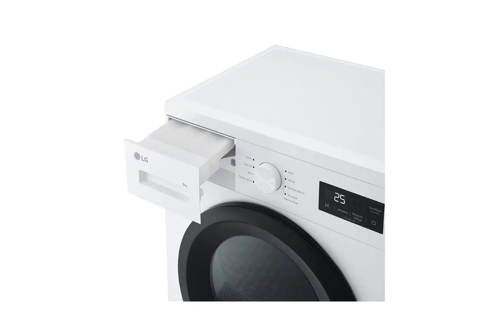 Sèche-linge frontal LG RH8N15WH — vue 7