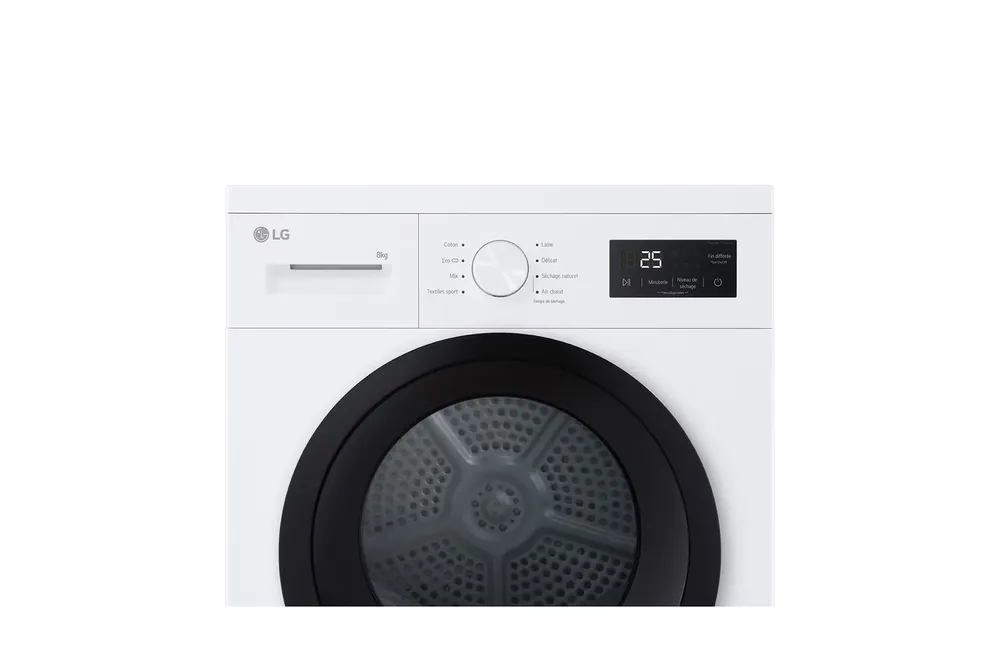Sèche-linge frontal LG RH8N15WH — vue 6