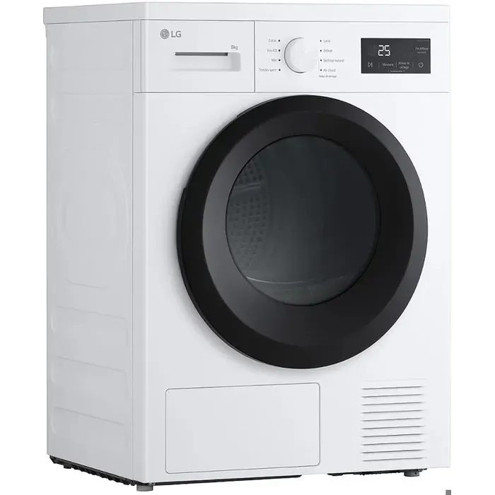 Sèche-linge frontal LG RH8N15WH — vue 2