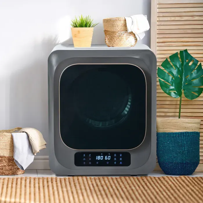 Sèche-linge - FUNMOON - 3 kg - Gaz déchappement - 850 W - 6 programmes