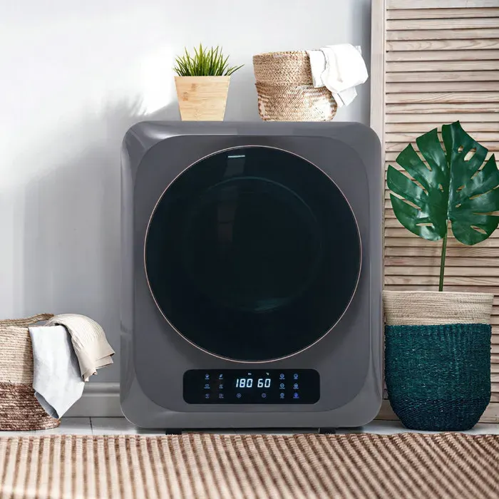 Sèche-linge - Modèle gris - 4 kg - 850 W - 6 programmes