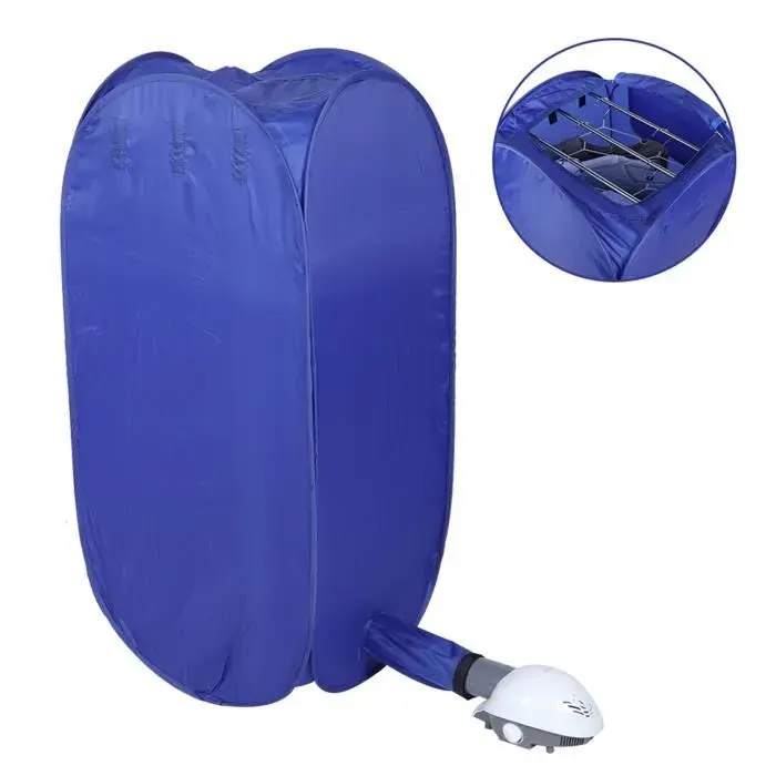 Sèche-linge pliable TMISHION - 220V 800W - Convient pour chaussures chapeaux vêtements - Blanc