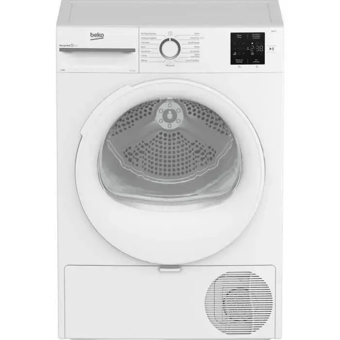Sèche-linge pompe à chaleur BEKO b300 Eco sense SLFT1812 - 8 kg - L60cm - Blanc