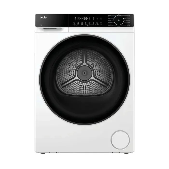 Sèche-linge pompe à chaleur - HAIER - HD120-E357U1-FR - 60 cm - 12 kg - Connecté
