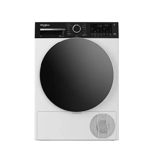 Sèche-linge pompe à chaleur Whirlpool CWD86MWBRFR Blanc et Noir