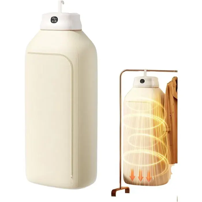 Sèche Linge Portable pour Vêtements 400 W Mini Séchoir Compact et Silencieux avec Prise Européenne Séchage Quotidien