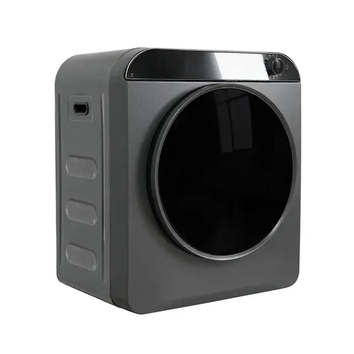 Sèche-linge PTC céramique inox 5 kg 4 programmes désinfection mural ou empilableNoir