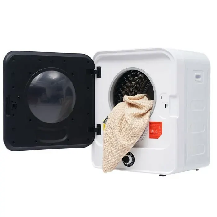 Sèche-linge - Séchage à l’air - 5 programme - Filtration multiple - protection contre la surchauffe - ABS+métal - blanc