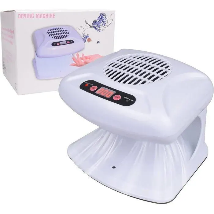 Sèche-ongles - Sèche-ongles pour vernis classique - Sèche-ongles pour vernis gel - Sèche-ongles - Air chaud et froid - Sèche SANPIE