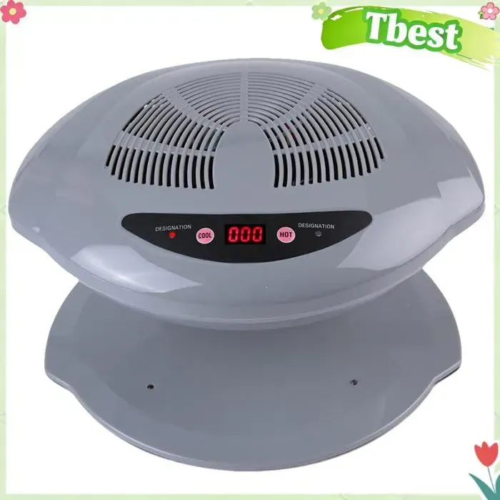 Sèche-ongles - TBEST - WarmCool - Air chaud et froid - Capteur intelligent - Sortie dair élargie