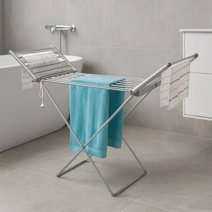 Séchoir à linge chauffant Divit BH16 séchoir pliable avec fonction de chauffage électrique