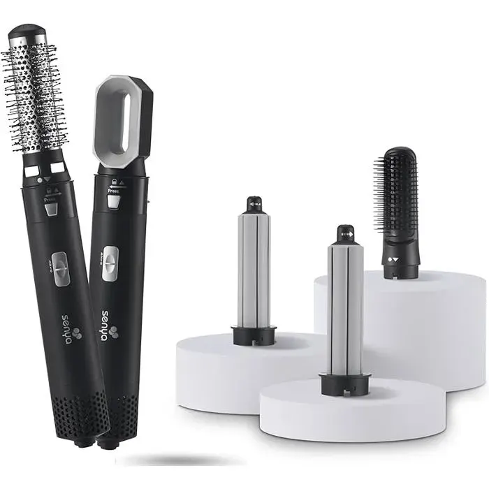 SENYA Brosse Soufflante 5 en 1 Air Styler & Sèche-cheveux u2013 Lissage Séchage Boucles Brushing & Volume u2013 BROSSE