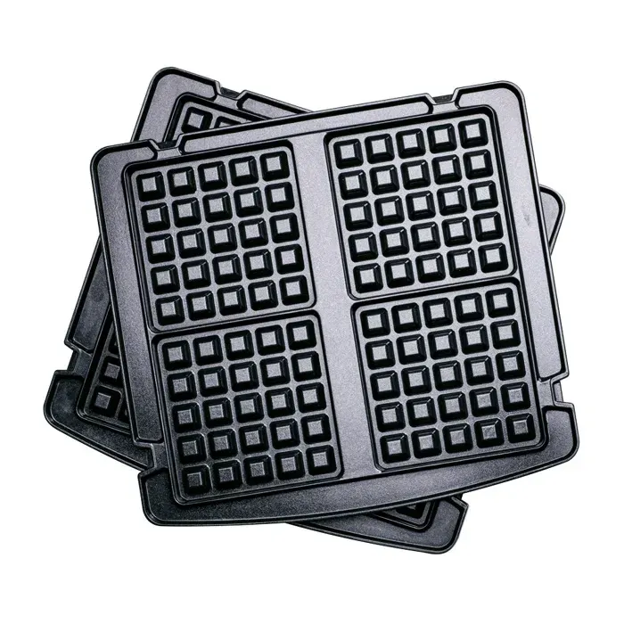 Set de Plaques à gaufres amovibles pour grill contact - Greenpan
