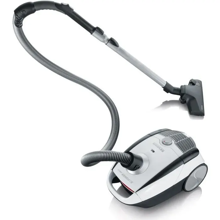 SEVERIN BC7035 Aspirateur avec sac Capacité du sac microfibre à fermeture hygiénique : 2 L Brosse soft sound + brosse parquet XL