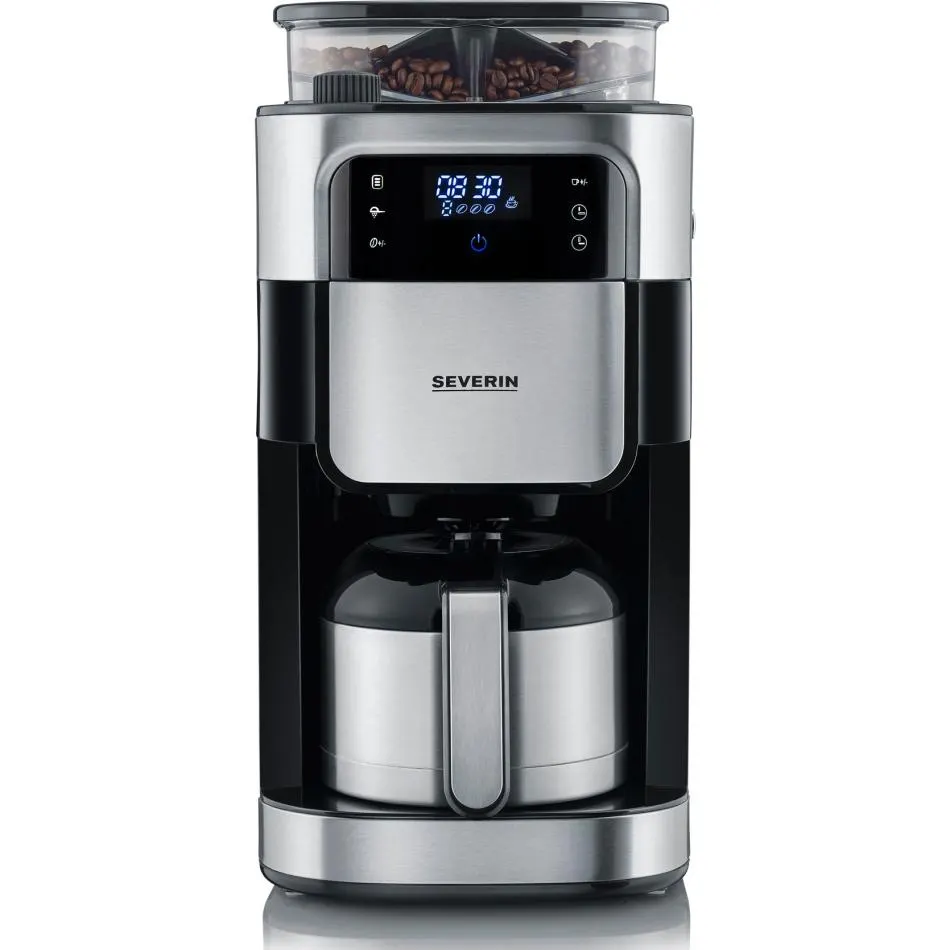 Severin - Cafetière Filtre Filtre Isotherme Avec Broyeur Ka4814 — vue 2