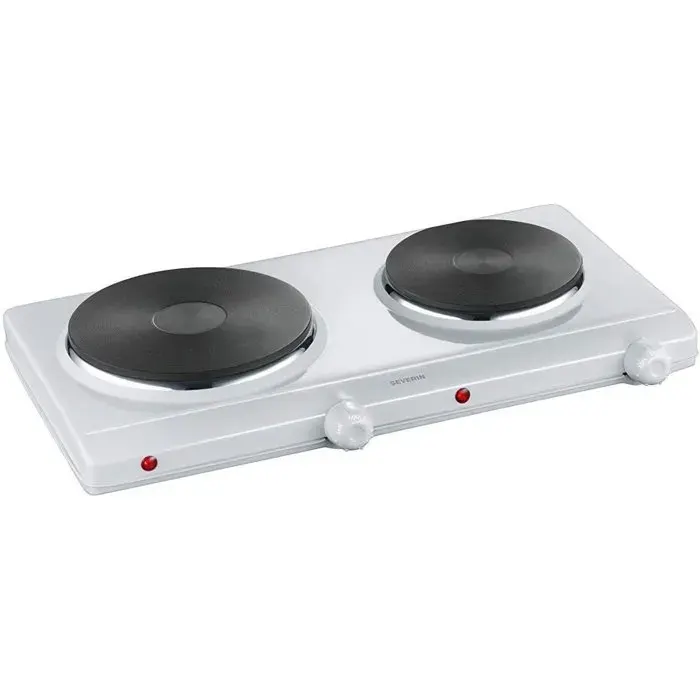 SEVERIN DK1042 Plaque de cuisson posable en fonte - Blanc