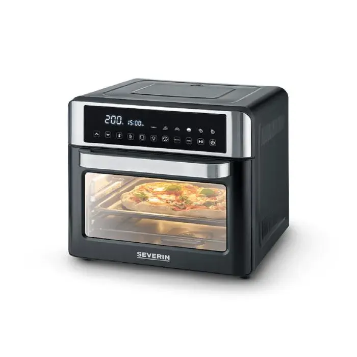 Severin Four et friteuse à air chaud 25l noir/argent - 2077
