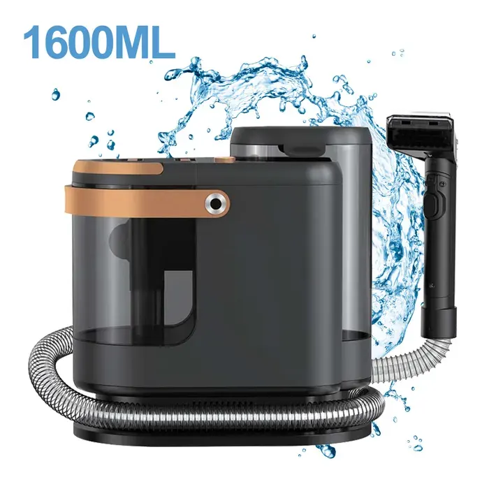 Shampouineuse Canapé Tissu 500 W 15 kPa réservoir deau de 16 L/12 L élimine efficacement les taches tenaces
