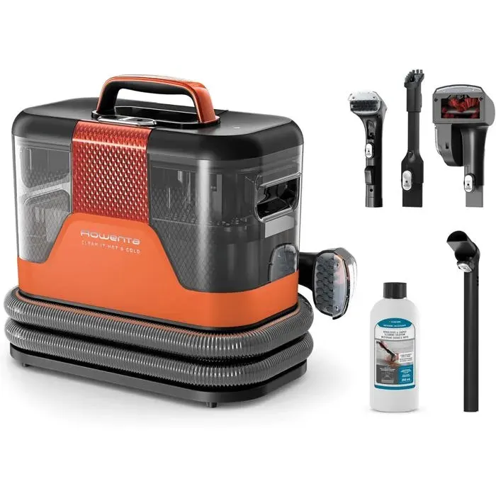 Shampouineuse Clean It Hot & Cold 1150W Nettoyeur Pour Canapé Tapis Moquette Matelas Voiture Et Tissus Pour Maison