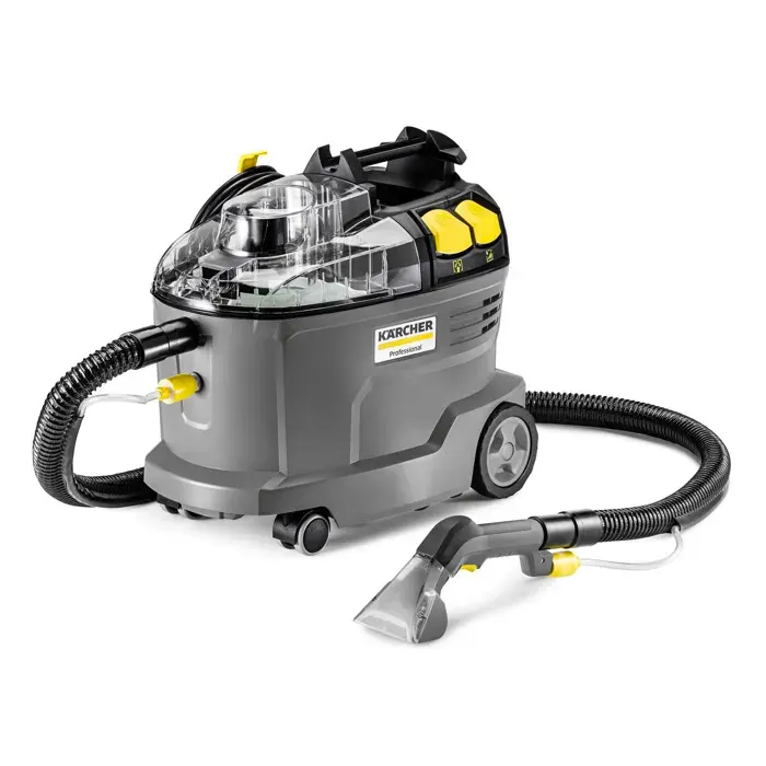 Shampouineuse Injecteur extracteur professionnel Karcher Puzzi 8/1 - Puissance 1200W- Capacité 8L