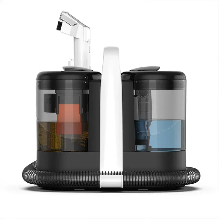 Shampouineuse Moquette Multifonction 600W - Nettoyeur Canapé Tapis Meubles 1500ML - Aspiration Eau et Poussière