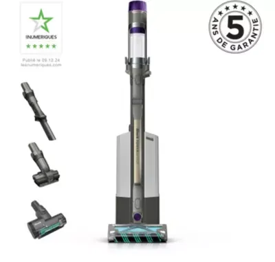 Shark - Aspirateur Balai Powerdetect Avec Base De Vidage Automatique Ip3251eut