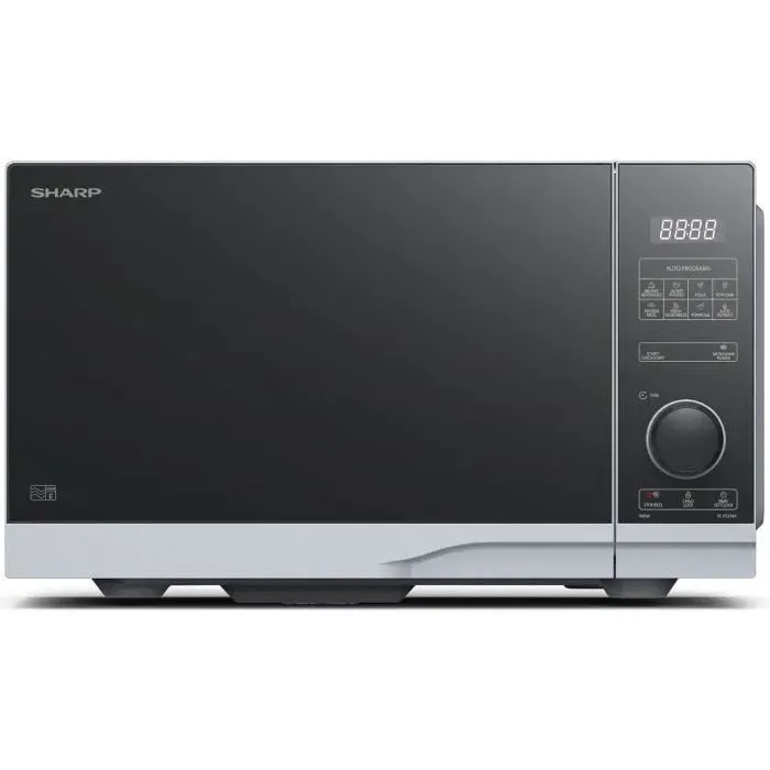 Sharp YC-PS254AE-SFour Micro-ondes 25 LitresSoloNumériqueNoir et Gris