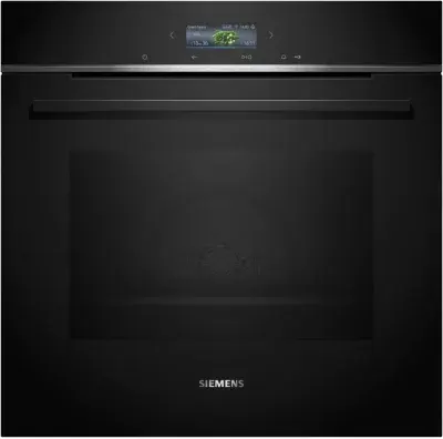 Siemens - Four Encastrable Hb772g2b1s - Pyrolyse - Chaleur Pulsée - Porte Froide - Écran Tactile - Iq700 - Sonde De Cuisson