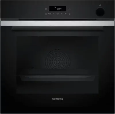 Siemens - Four Encastrable Hr272ges3 - Pyrolyse - Chaleur Pulsée - Ajout Vapeur - Porte Froide - Rails Télescopiques - Iq500