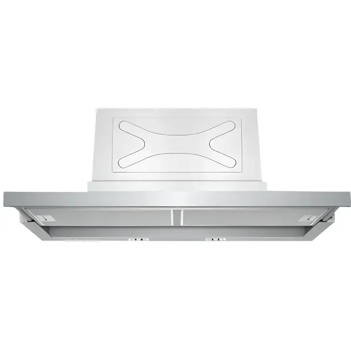 Siemens - hotte télescopique murale 90cm 740 m³/h argent métallisé - li97sa530