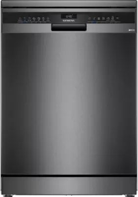 Siemens - Lave Vaisselle 60 Cm Sn23ec22ae, Variospeed Plus, Acier Brossé Noir