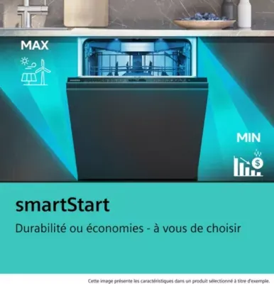 Siemens - Lave Vaisselle 60 Cm Sn23ei22cf Iq300 Autoopen Dry — vue 6