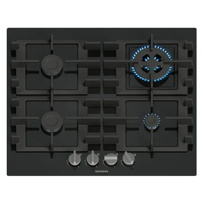 Siemens Table de cuisson gaz 59cm 7800w noir - EN6B6HK40