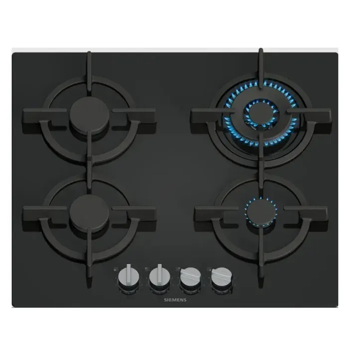 Siemens Table de cuisson gaz 60cm 4 feux 8000w - EP6A6HI10