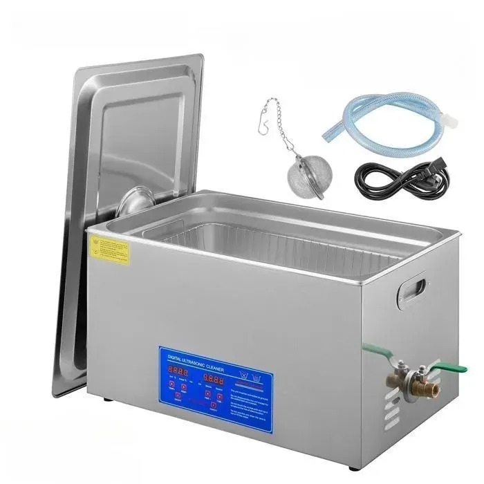 SIHAO Nettoyeur À Ultrasons JPS-30A Avec Fonction De Chauffage Convient Aux Boucles Doreilles Bagues Et Bracelets