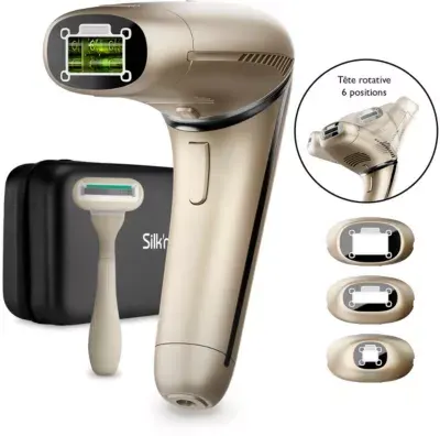 Silk'n - Epilateur Lumière Pulsée 7 Gold