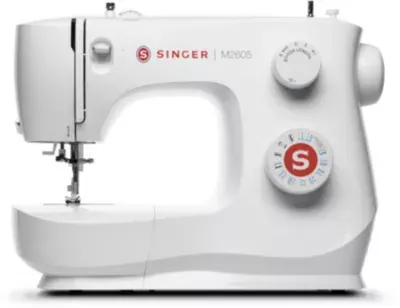 Singer - Machine À Coudre M2605 — coloris Blanc