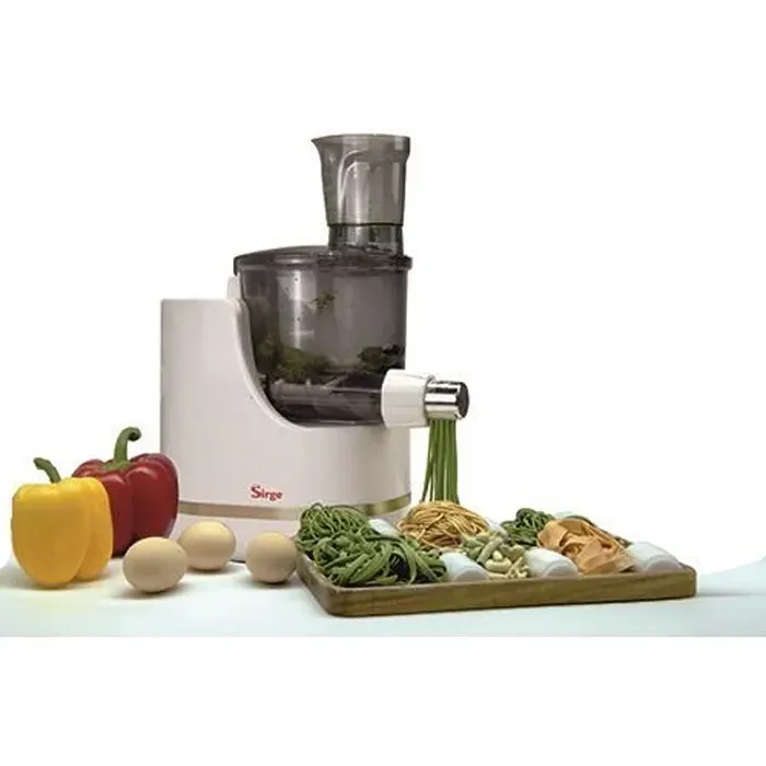 Sirge PASTAFAVOLOSA Machine à pâtes avec balance et système dextrusion innovant 220W - 18 types de pâtes