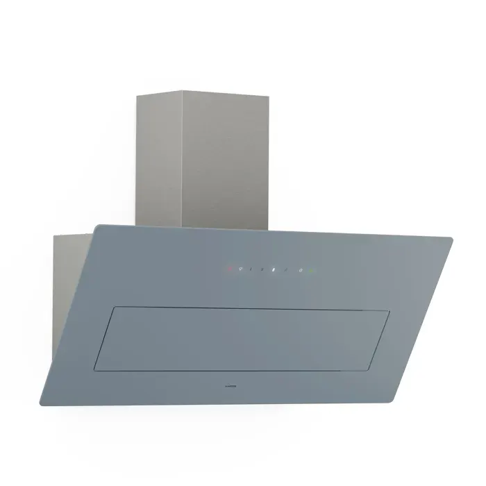 SleekAir 90cm 717m³/h Hotte Décorative Gris