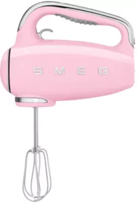 Smeg - Batteur Rose Hmf01pkeu