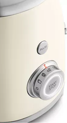 Smeg - Blender Blf03creu Années 50 - Design Rétro 3 Prgm - Bol Tritan 1.5l- Crème — vue 8