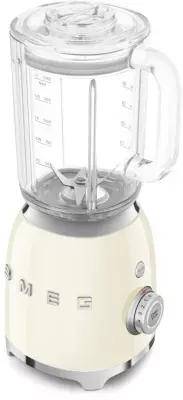 Smeg - Blender Blf03creu Années 50 - Design Rétro 3 Prgm - Bol Tritan 1.5l- Crème — vue 7